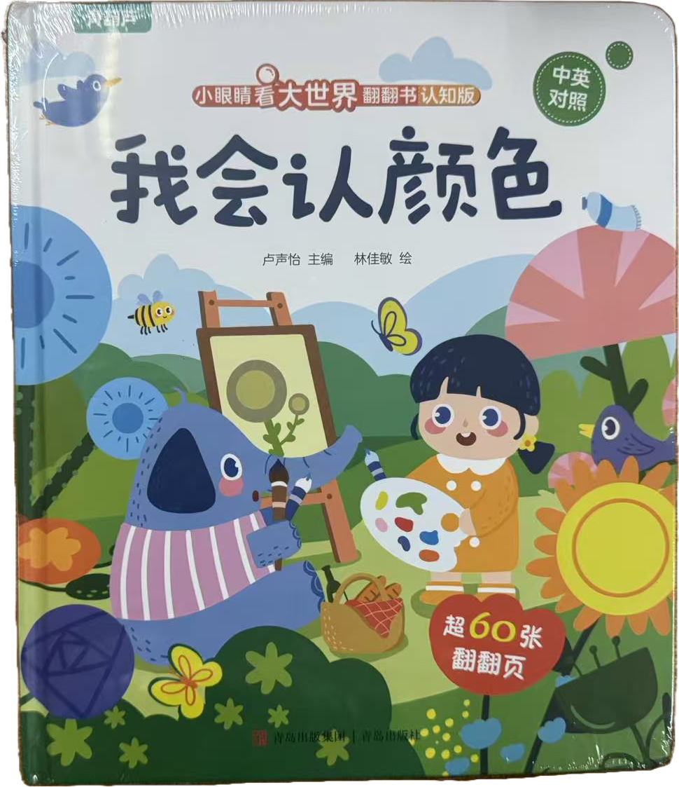小眼睛看大世界认知翻翻书封面